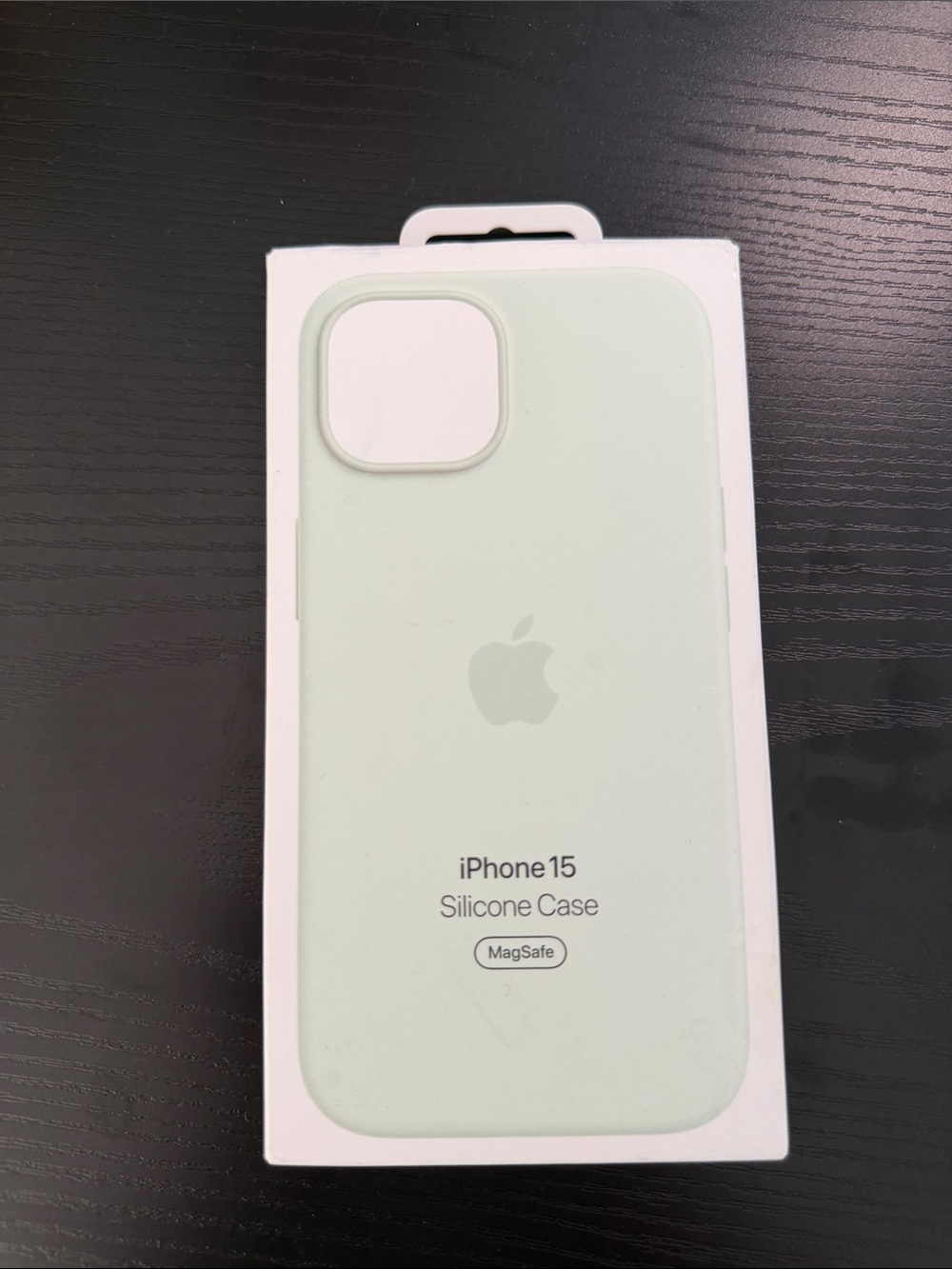 Apple iPhone 15 Silicone Case - Light Mint